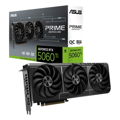 ASUS GEFORCE PRIME-RTX5060TI-O8G OC 8GB GDDR7 2647 MHZ 128 BIT