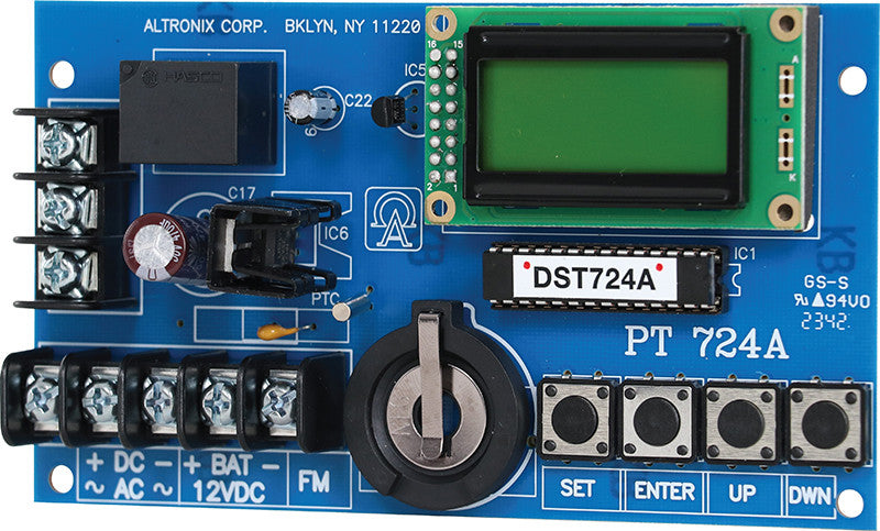 Altronix TIMER-365 DAY 24 HR 12/24 VDC/VAC OPERAT