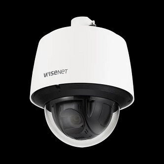 Hanwha Wisenet Q network outdoor PTZ cam 60fps