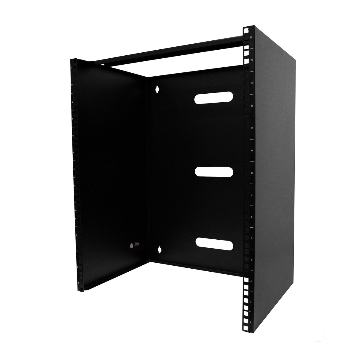 STARTECH 14U Wall Mount Rack, 14in Deep, 19 in Wall Mount Network Rack, Wall Mou