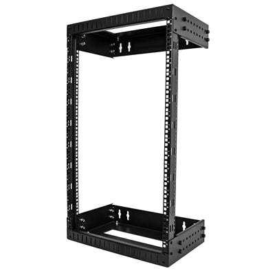 StarTech OPEN FRAME WALL MOUNT EQUIPMENT RACK 18U ADJUSTABLE DEPTH