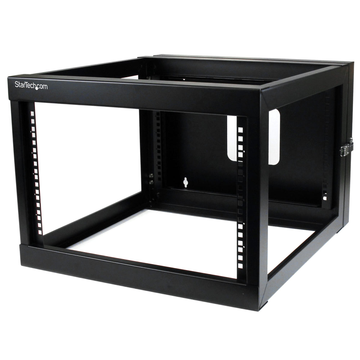 StarTech 6U HINGED WALLMOUNT OPEN FRAME CABINET SERVER RACK 22IN BLK