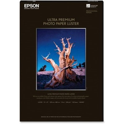 Epson 13"x19" Size Premium Luster Photo Paper (50 sheets)