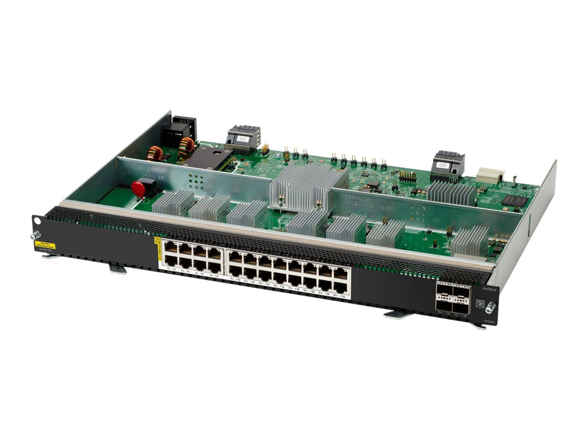 Hewlett HPE ANW 6400 24SR10 CL8 4SFP56 v2 Mod