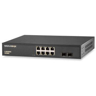 Signamax C-100 8 Port Gigabit PoE+ Switch