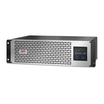 AMERICAN APC Smart-UPS, Line Interactive, 1500VA, Lithium-ion, Rackmount 3U, 120V, 6x NEM
