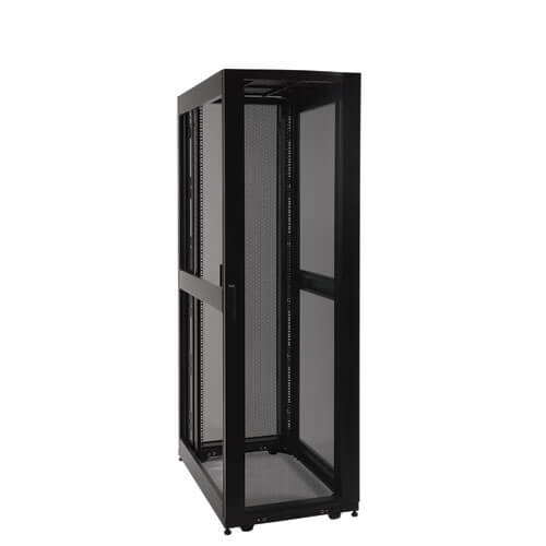 TRIPP SMARTRACK 42U EXP BLK ENCL NO SIDES 2K LB LOAD RATE CUST PAYS FRT