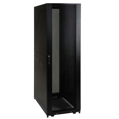 Tripp Lite series 48U SmartRack Standard-Depth Rack Enclosure Cabinet with doors
