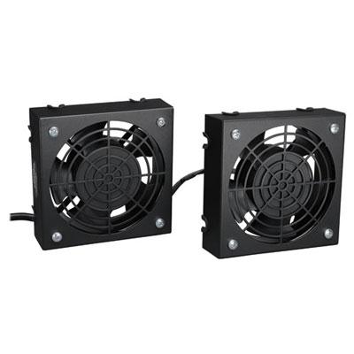 Tripp Wallmount Rack Enclosure Cooling Roof Fan Kit 120V 5-15P