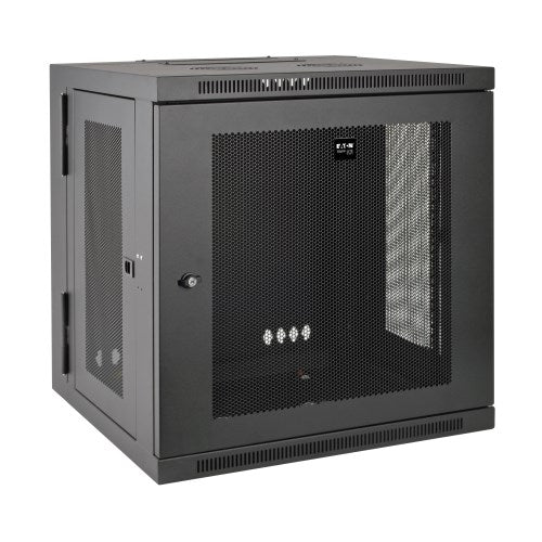 TRIPP SMARTRACK 12U WALL MOUNT ENCL WITH DOORS SIDE PANELS