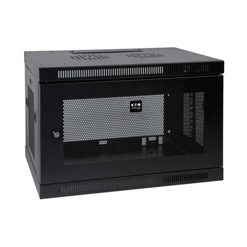 TRIPP SMARTRACK 9U WALL MOUNT RACK ENCLOSURE CABINET W/ DOORS