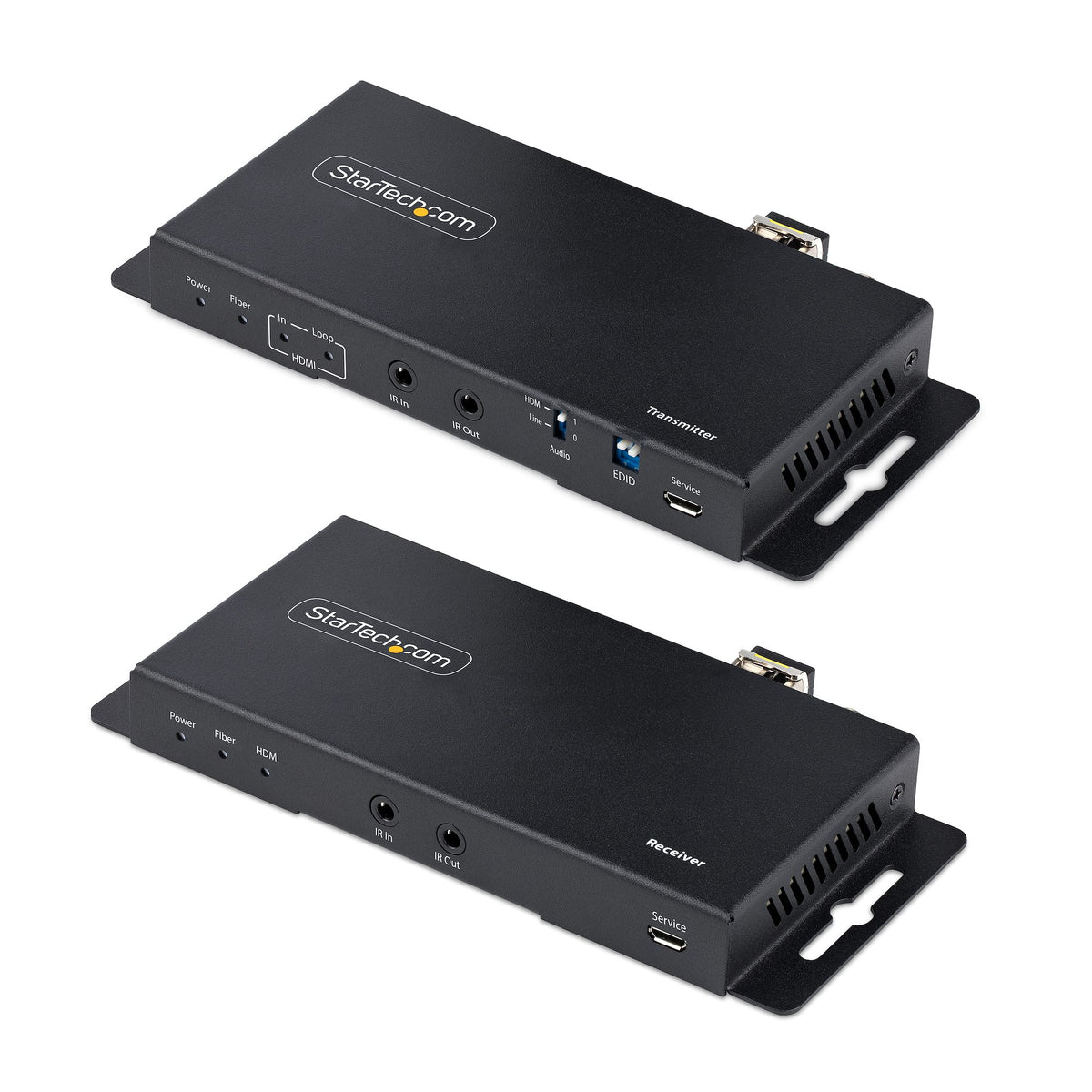 STARTECH 4K HDMI over Fiber Extender Kit, 4K 60Hz, 3300ft (1km) Single Mode/1000
