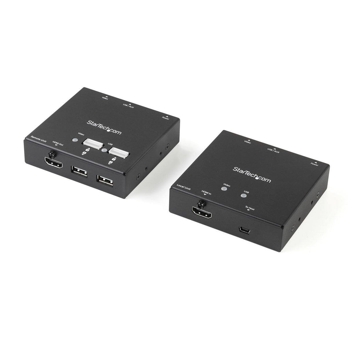StarTech 165FT HDMI EXTENDER W/ 4-PORT USB HUB HDMI OVER CAT6 1080P