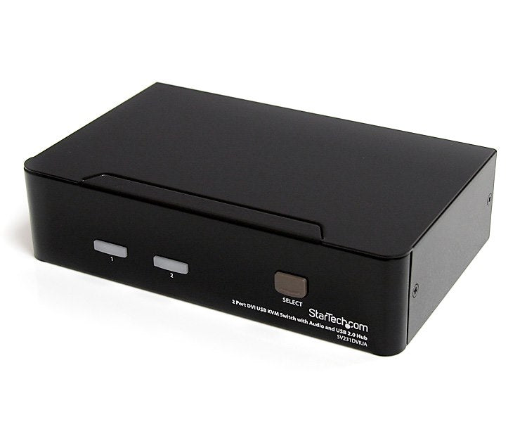 StarTech Share keyboard, mouse, speakers and a DVI display between two multimedia compute