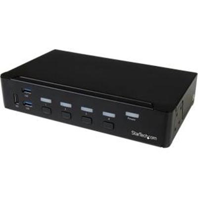 StarTech Control four HDMI computers using a single console, with built-in USB 3.0 hub fo
