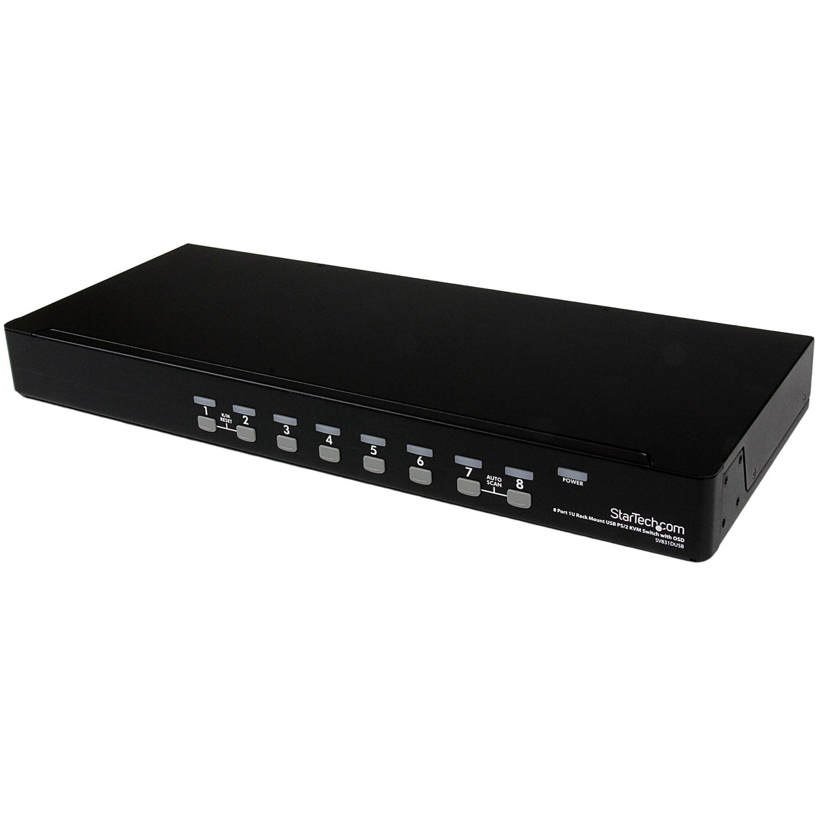 StarTech Control up to 8 USB or PS/2-connected computers from one keyboard, mouse and mon
