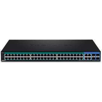 TRENDnet 52-Port Gigabit Web Smart PoE+ Switch (7