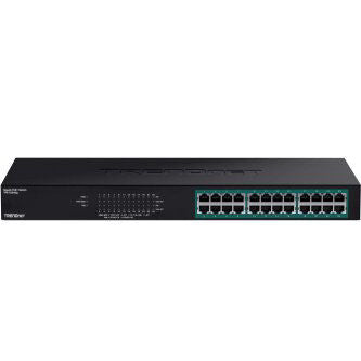 TRENDnet 24-port GREENnet Gigabit PoE+ Switch (37