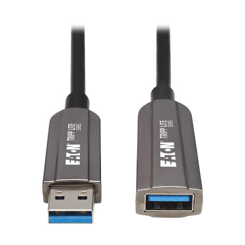 TRIPP LITE USB 3.2 GEN 1 CL3-RATED FIBER BLK 15 M