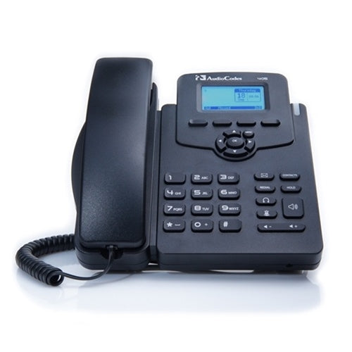 AudioCodes SFB 405HD IP-Phone PoE GbE black