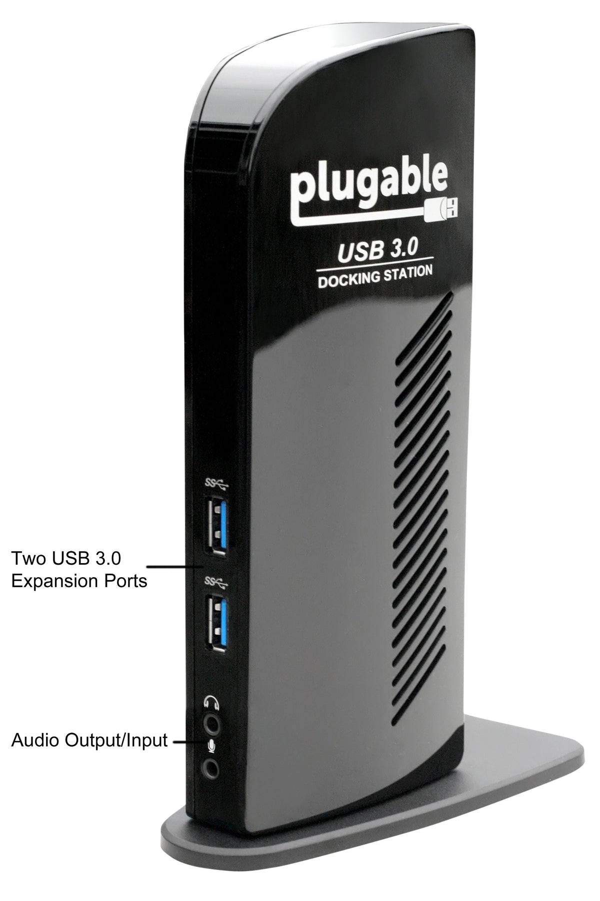 PLUGABLE Dock - Power Supply - 5.0V - 2 x USB - SuperSpeed USB 3.0 - 9 pin USB Type A 4 x
