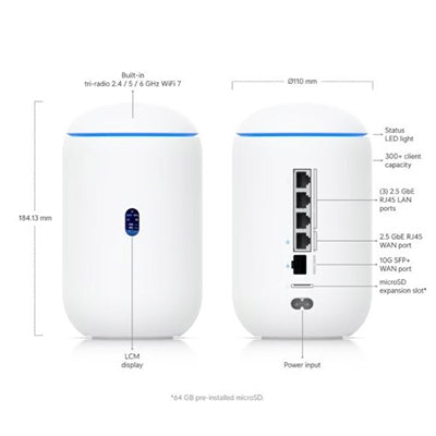 Ubiquiti 10G Cloud Gateway with integrated WiFi 7