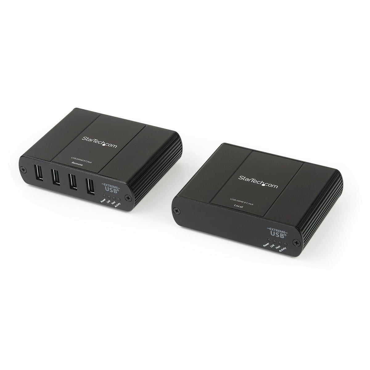 StarTech USB 2.0 extender kit connects 4 remote USB devices up to 330ft over CAT5e/CAT6 e