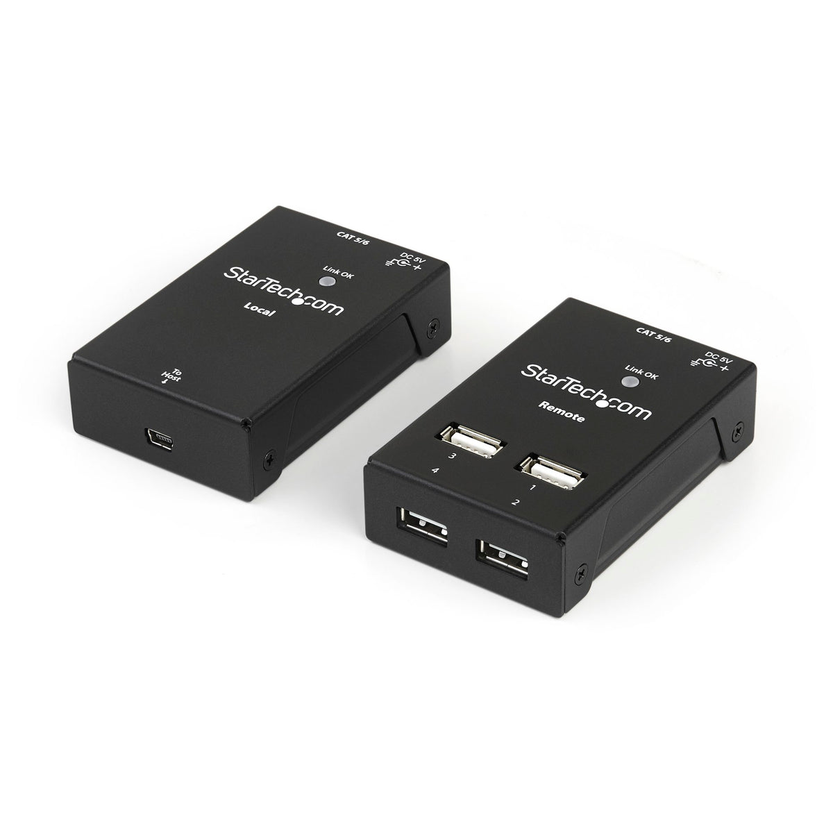 StarTech Connect four USB 2.0 devices away from your computer over Cat5 or Cat6 up to 130