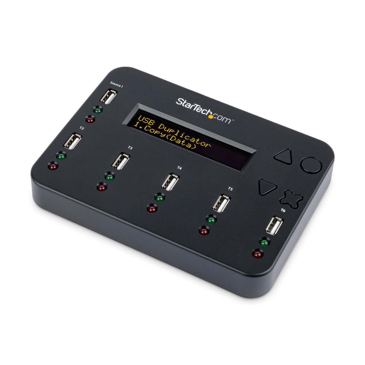 StarTech 1 to 5 Standalone USB Flash Drive Duplicator and Eraser; Supports USB 3.0/2.0 Fl