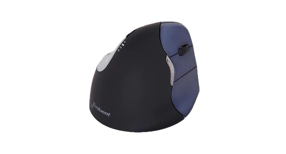 Evoluent VerticalMouse 4 - Right-Handed - Wireless - 6 Buttons - Scroll Wheel -