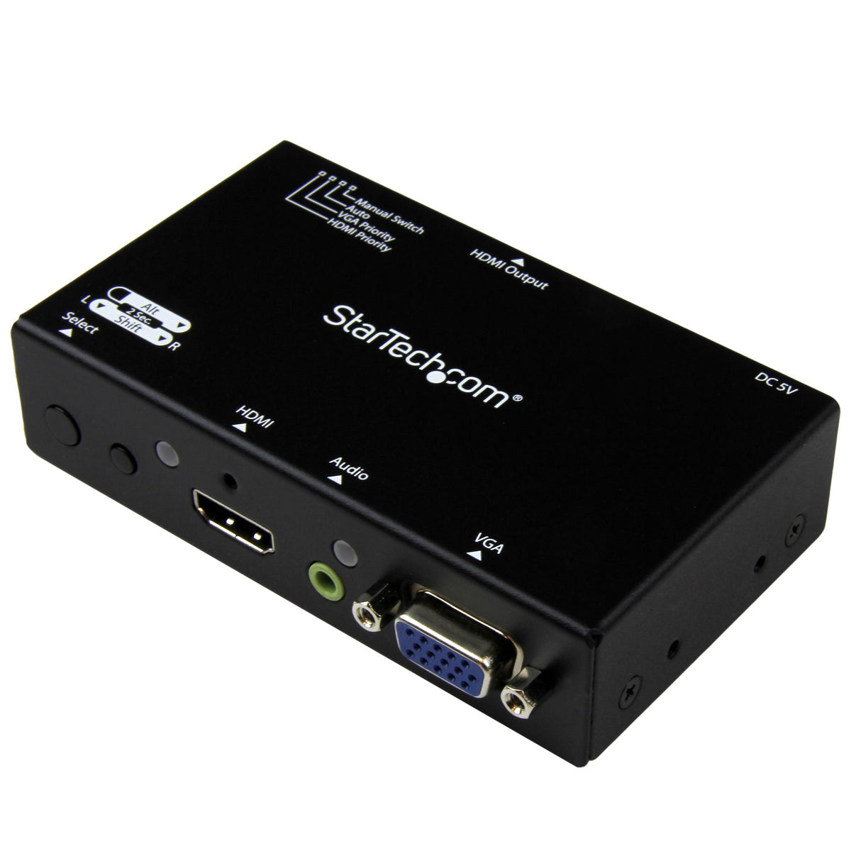 StarTech Share an HDMI display/projector between a VGA and HDMI audio/video source, with