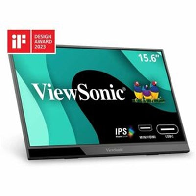 Viewsonic 15.6 1080p Portable Monitor with 60W USB C and mini HDMI.