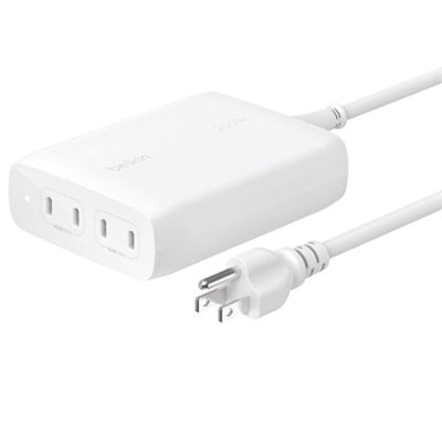 Belkin 200W USBC CHARGER,GAN,4PORT,WHT,1.5M CORD