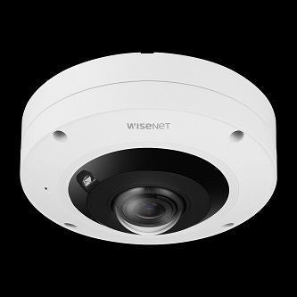 Hanwha 12MP, Fisheye camera with AI and IR