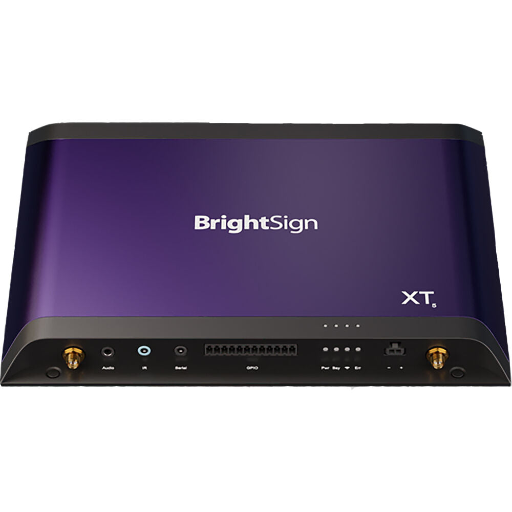 BRIGHTSIGN OS ENABLED MEDIA PLAYER. 8K60P 10BIT HDR OR DUAL UHD VIDEO DECODE. 4K