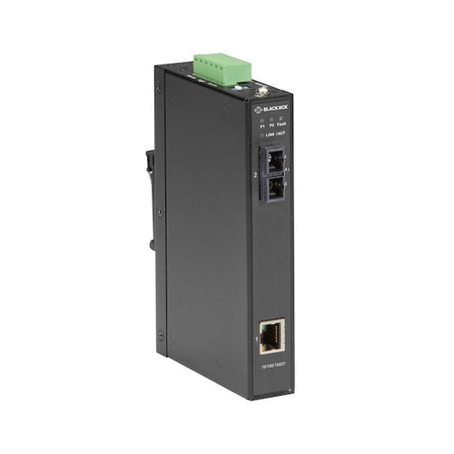 GIGIBIT INDUSTRIAL MEDIA CONVERTER SM SC