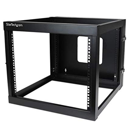8U HINGED WALLMOUNT OPEN FRAME