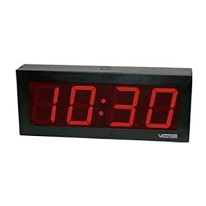 IP PoE 4 Digit 4 Inch Clock,Double Sided