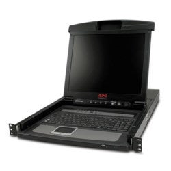 17 Rack LCD Console with Integrated 8 Port Analog KVM Switch - AP5808 - Main Inp