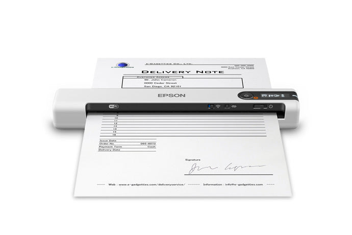 DS-80W - 8.5 in x 72 in - Document Scanner - Portable - 15 ppm (300 dpi Black-an