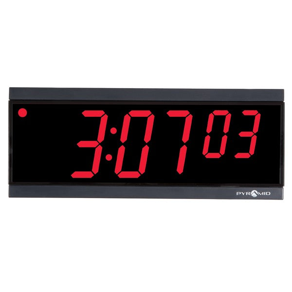 2.5IN 6DIGIT RED LED POE REQ