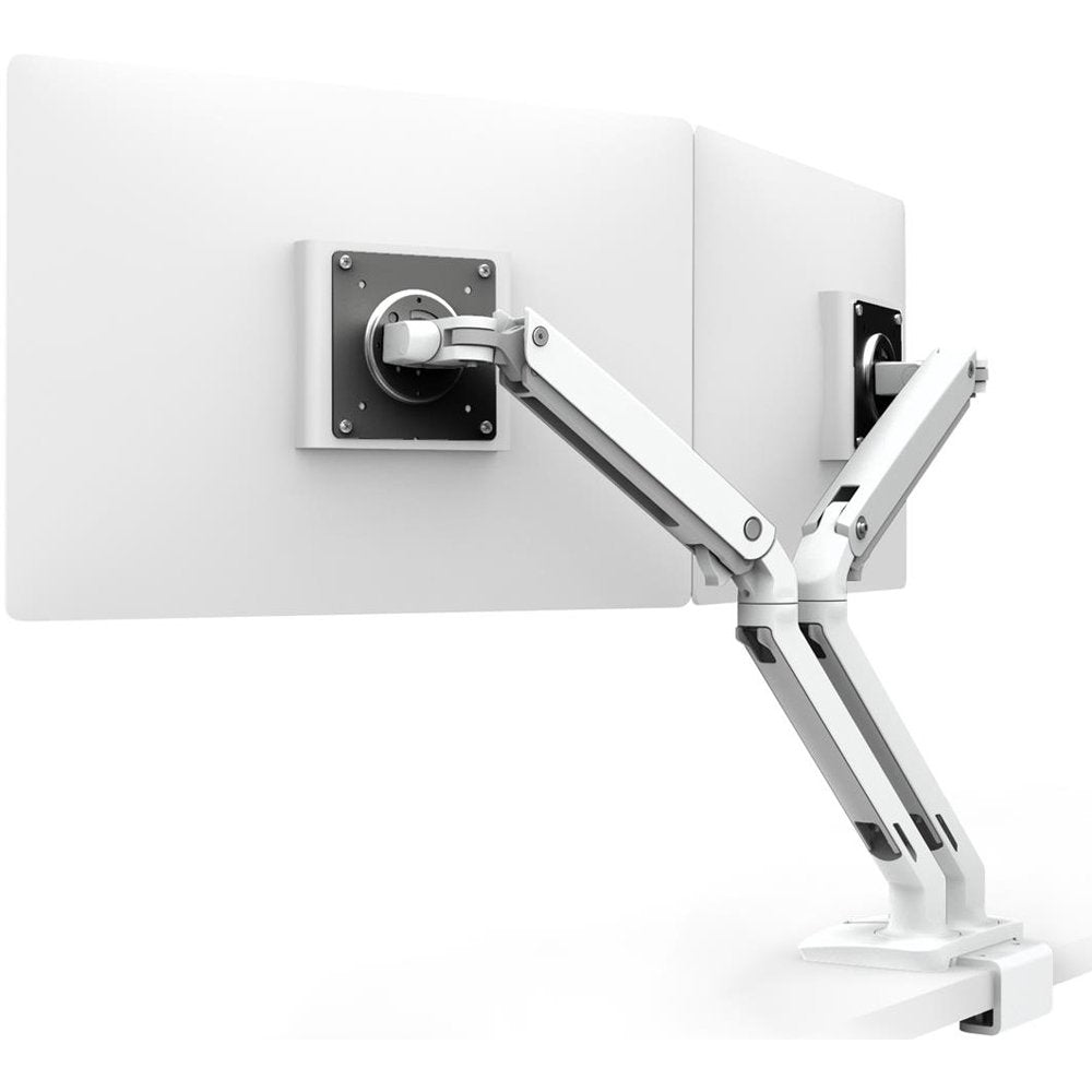 MXV Dual Arm Desk Mount, Under Mount Clamp, BWT