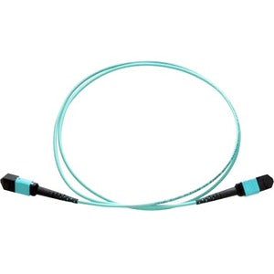 Axiom MPO Male to MPO Male Multimode OM4 50/125 Fiber Optic Cable - 4m
