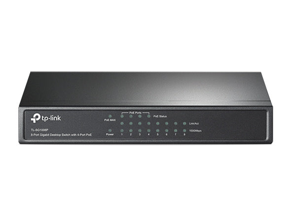 8 Port Gigabit Desktop PoE Swi