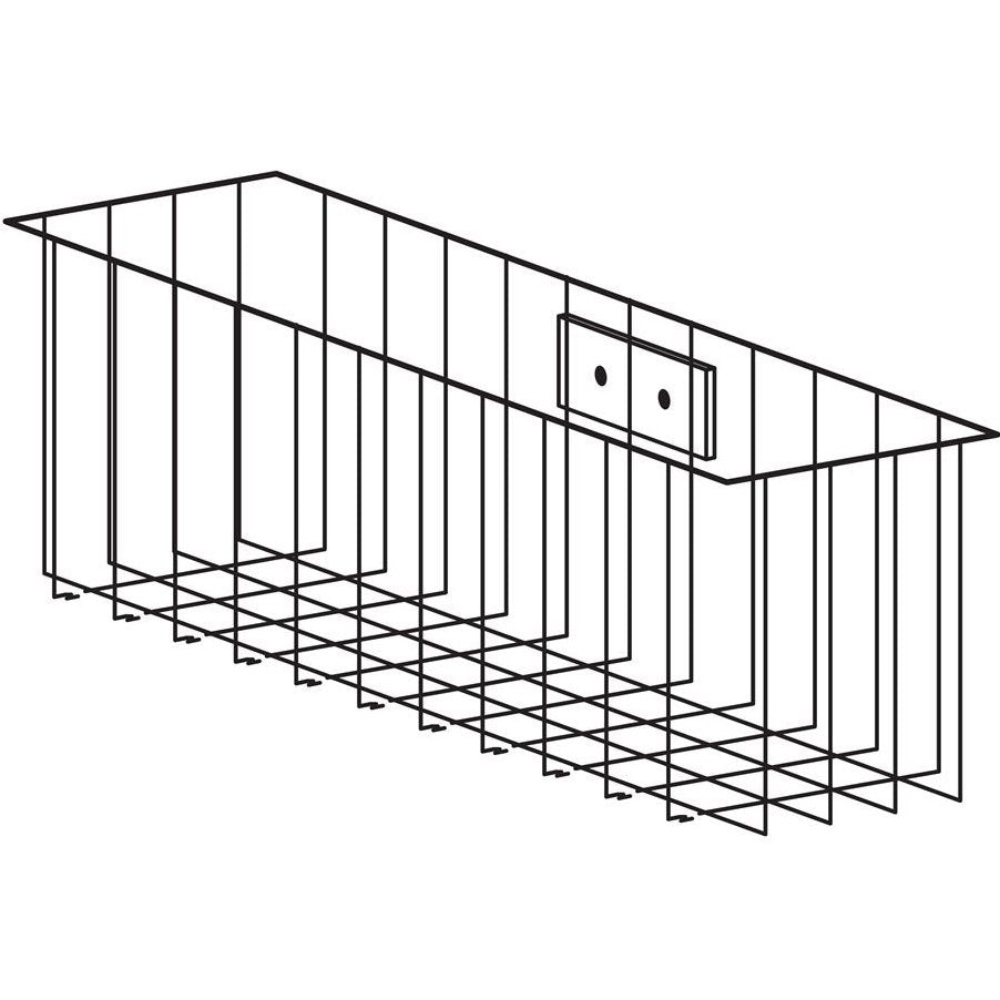 Wire storage basket - Gray