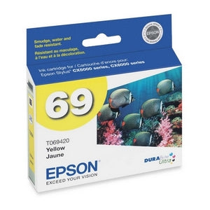 4-Pack EPSON Stylus CX5000/CX5000v/CX6000/CX7000F/7450/8400/9400Fax/C120 - Yello