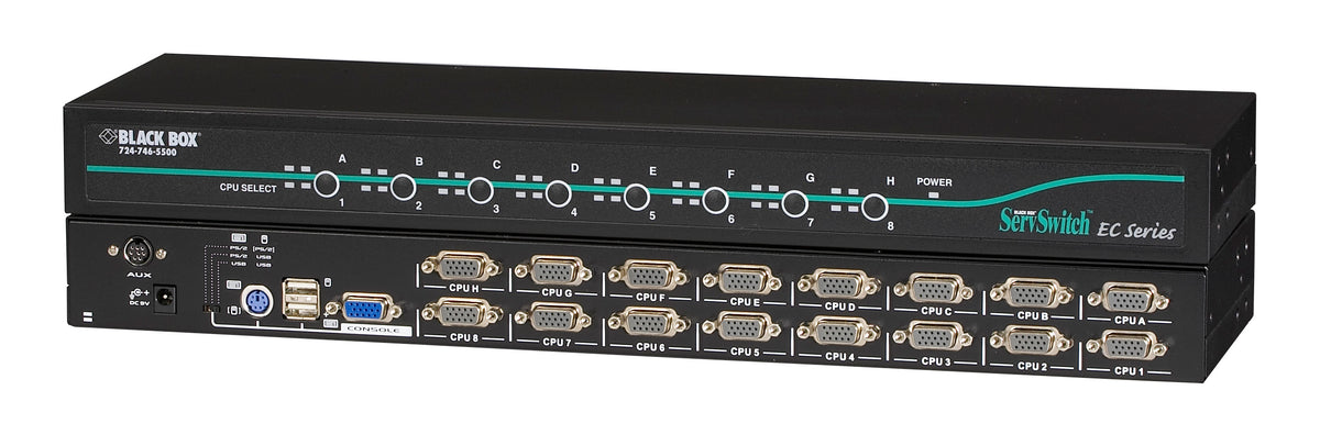 ServSwitch EC for PS/2 and USB Servers and PS/2 or USB Consoles, 16-Port