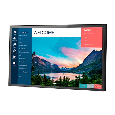 24 Full HD PCAP Touch Display with 100mm VESA Mount