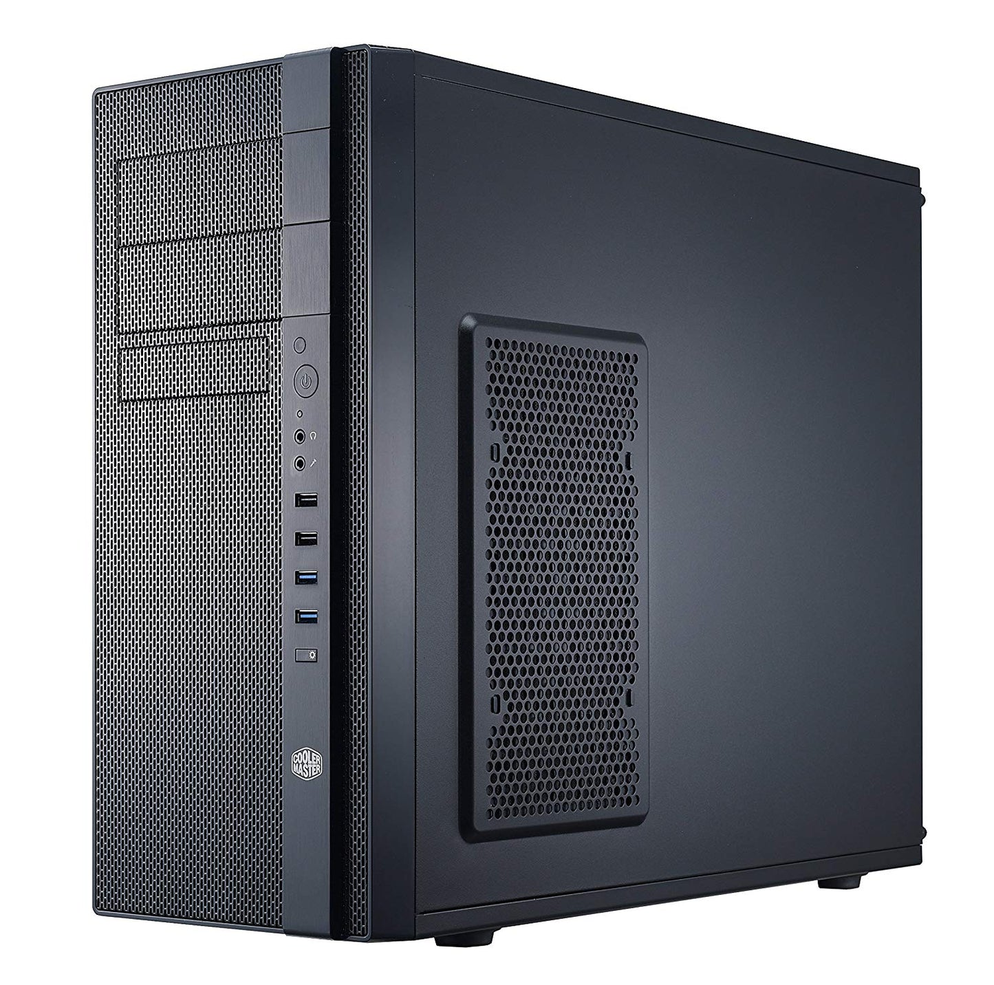CoolerMaster Case NSE-400-KKN2 N400 ATX mid Tower No Power Supply 2/1/(7) Bay USB 3.0 Black Interior