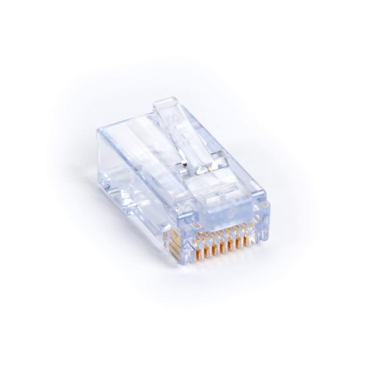 Shielded CAT6 EZ-RJ45 Modular Plugs, 25-Pack